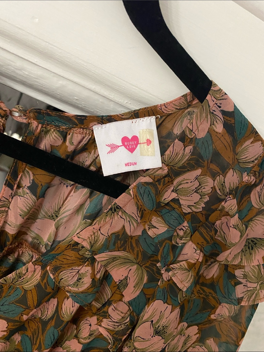 BuddyLove Pia Long Sleeve Maxi Dress in Lost Lovers - Picture 15 of 16
